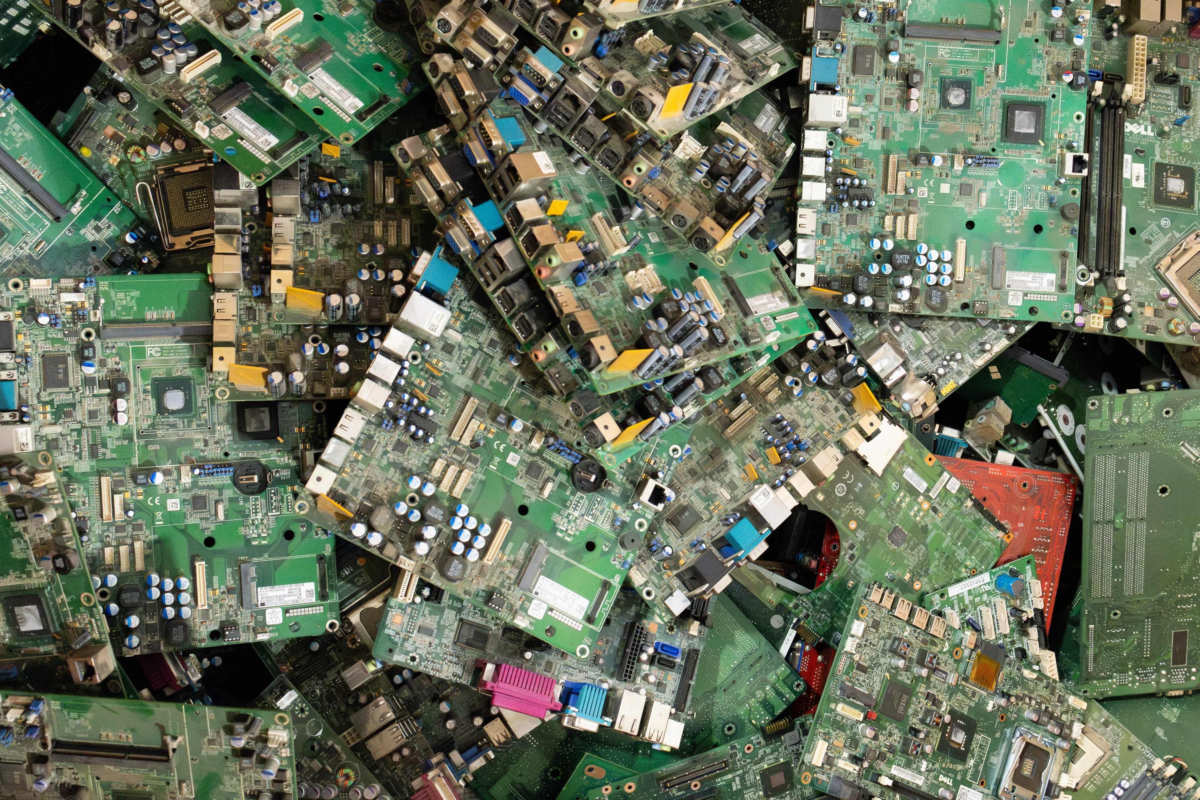 Paisaje que representa un futuro más limpio